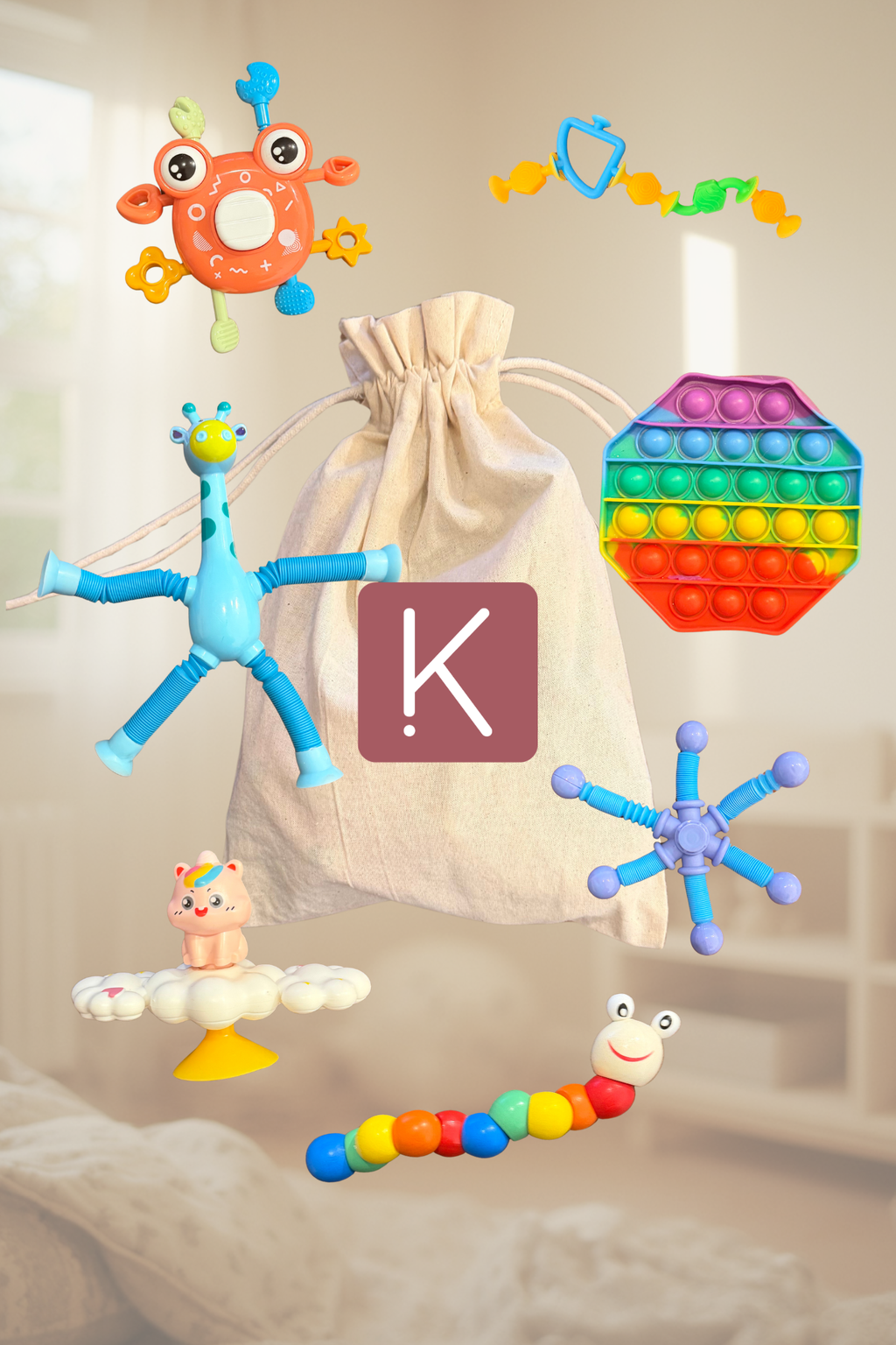 Kit de Viaje para Niños y Niñas (+12 meses)