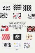 16 Láminas de Estimulación Visual (0 a 6 meses)